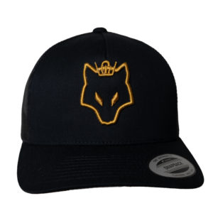 WOLF KING RETRO BLACKandGOLD
