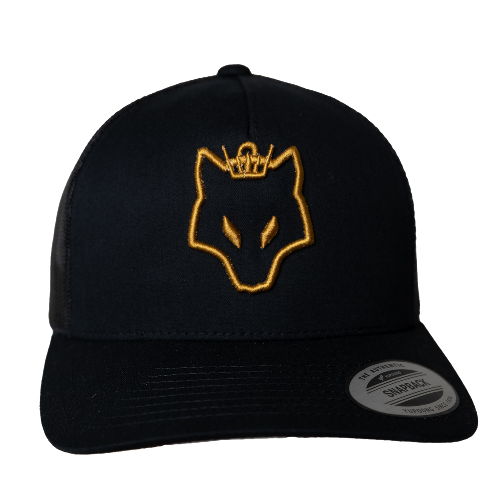 WOLF KING RETRO BLACKandGOLD - obrazek 2