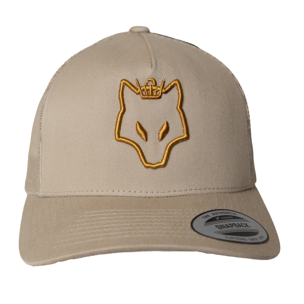 WOLF KING RETRO KHAKIandGOLD - obrazek 2