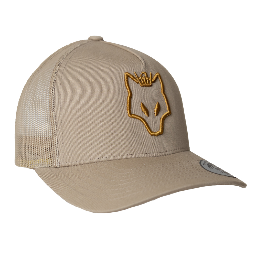 WOLF KING RETRO KHAKIandGOLD