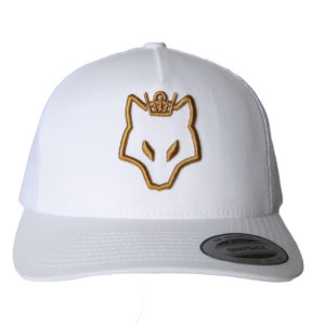 WOLF KING RETRO WHITEandGOLD